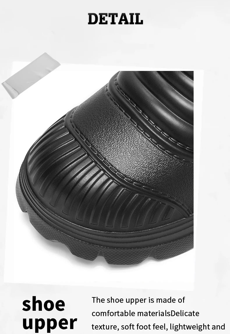 Men’s Plush Warm Outdoor Work Boots | Men's Snow Boots by Anwer Fancy | Worldwide Shipping