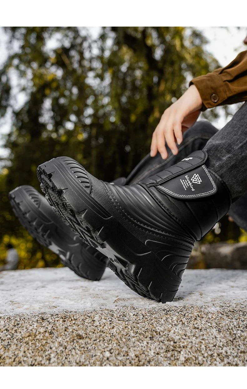 Men’s Plush Warm Outdoor Work Boots | Men's Snow Boots by Anwer Fancy | Worldwide Shipping