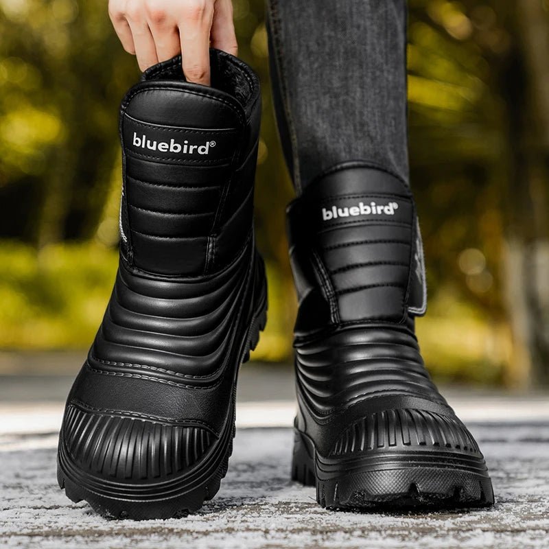 Men’s Plush Warm Outdoor Work Boots | Men's Snow Boots by Anwer Fancy | Worldwide Shipping