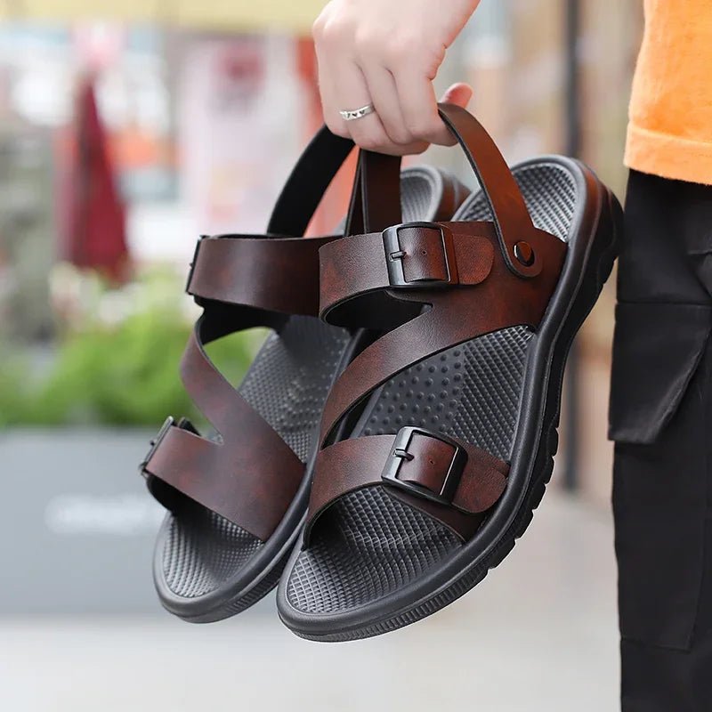 Men’s PU Leather Outdoor Sport Sandals | by Anwer Fancy | Worldwide Shipping