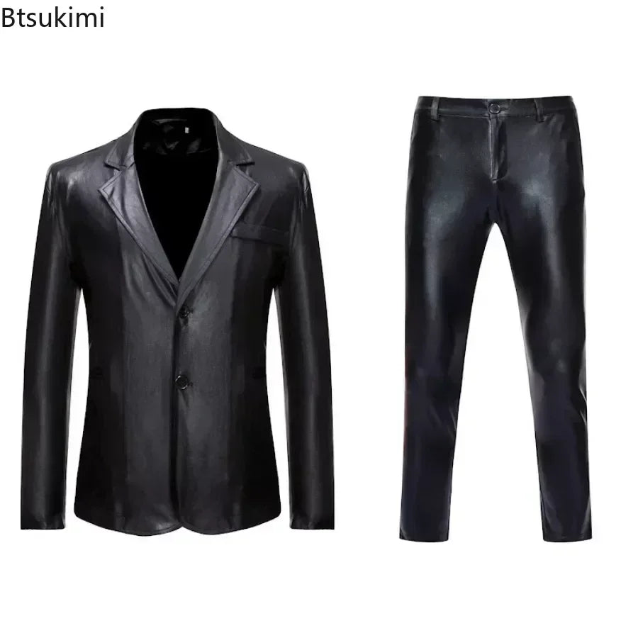 Men’s Shiny Gold Party Suit Set | by Anwer Fancy | Worldwide Shipping