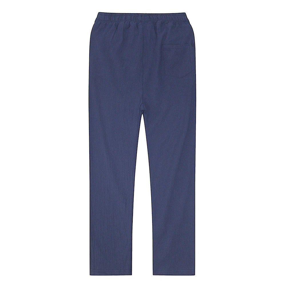Men’s Solid Linen Trousers | Men's Loungewear by Anwer Fancy | Worldwide Shipping
