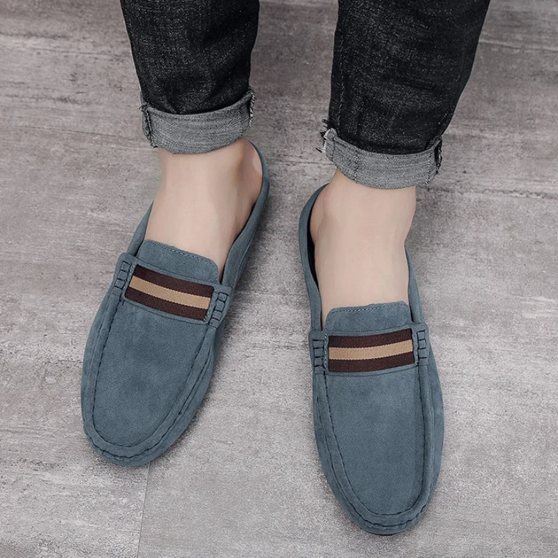 Men’s Suede Slip - On Mules | Men's Mules & Clogs by Anwer Fancy | Worldwide Shipping
