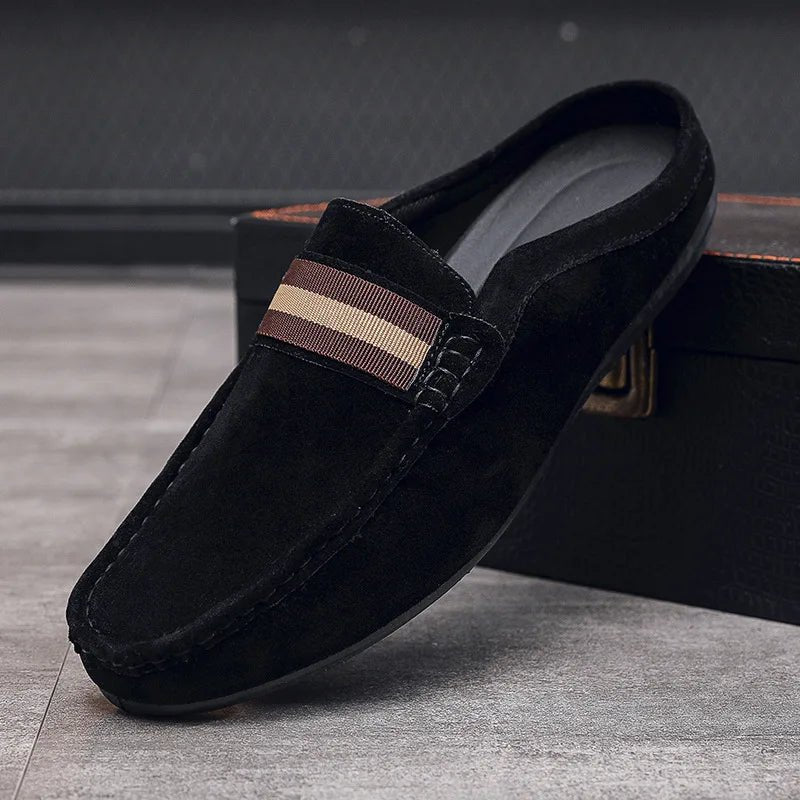 Men’s Suede Slip - On Mules | Men's Mules & Clogs by Anwer Fancy | Worldwide Shipping