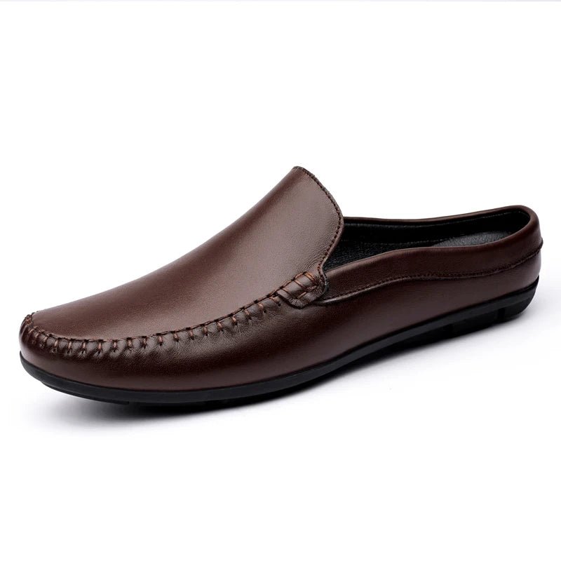 Men’s Summer Leather Mules | Men's Mules & Clogs by Anwer Fancy | Worldwide Shipping