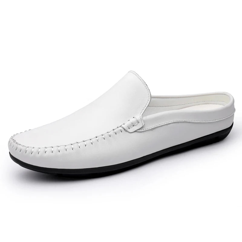 Men’s Summer Leather Mules | Men's Mules & Clogs by Anwer Fancy | Worldwide Shipping