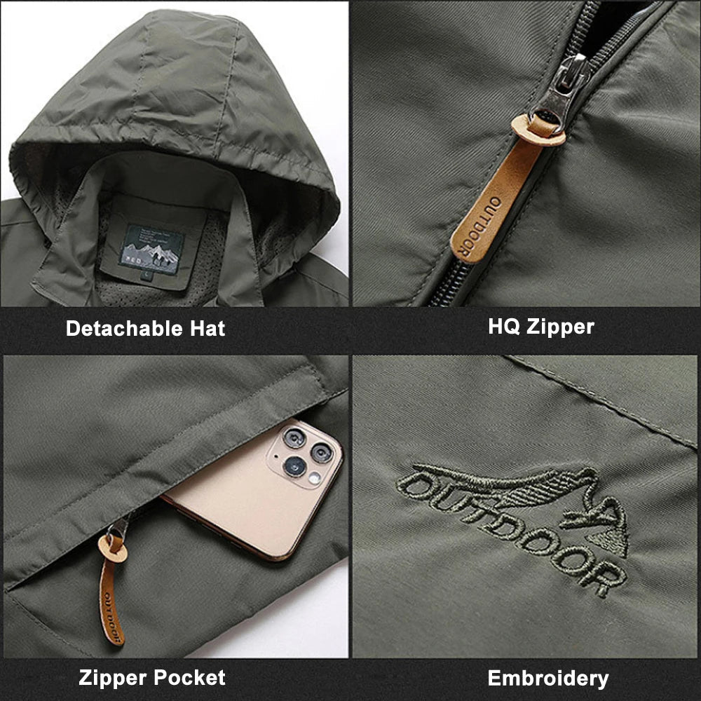 Men’s Tactical Waterproof Jacket | Men's Jackets &Coats by Anwer Fancy | Worldwide Shipping