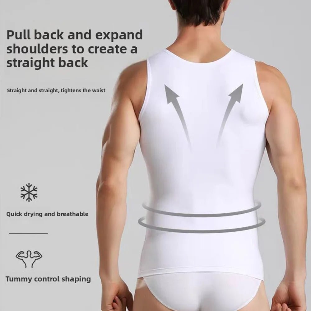 Men’s Tummy Control Shaper Vest | by Anwer Fancy | Worldwide Shipping