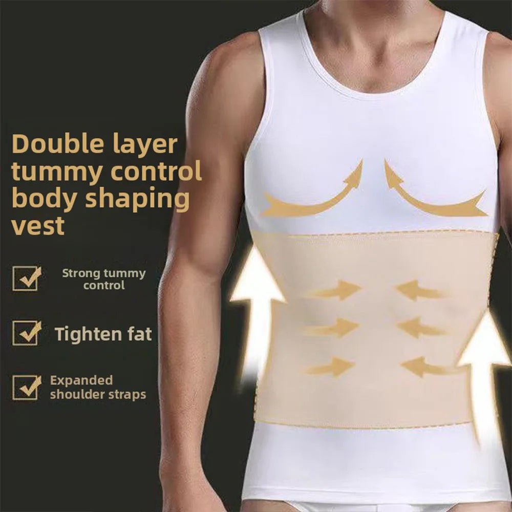 Men’s Tummy Control Shaper Vest | by Anwer Fancy | Worldwide Shipping