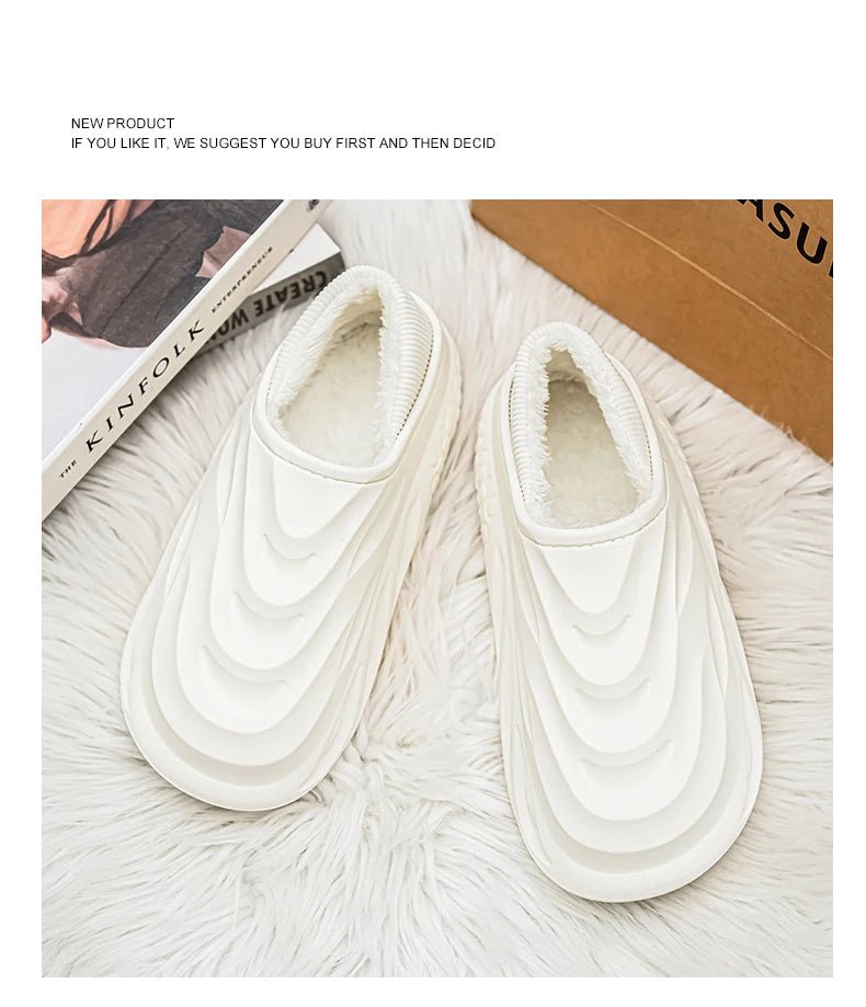 Men’s Velvet - Lined Waterproof Slippers | by Anwer Fancy | Worldwide Shipping