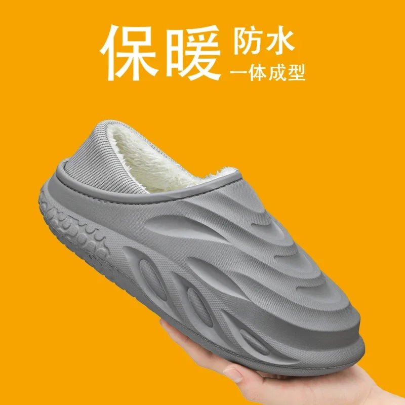 Men’s Velvet - Lined Waterproof Slippers | by Anwer Fancy | Worldwide Shipping