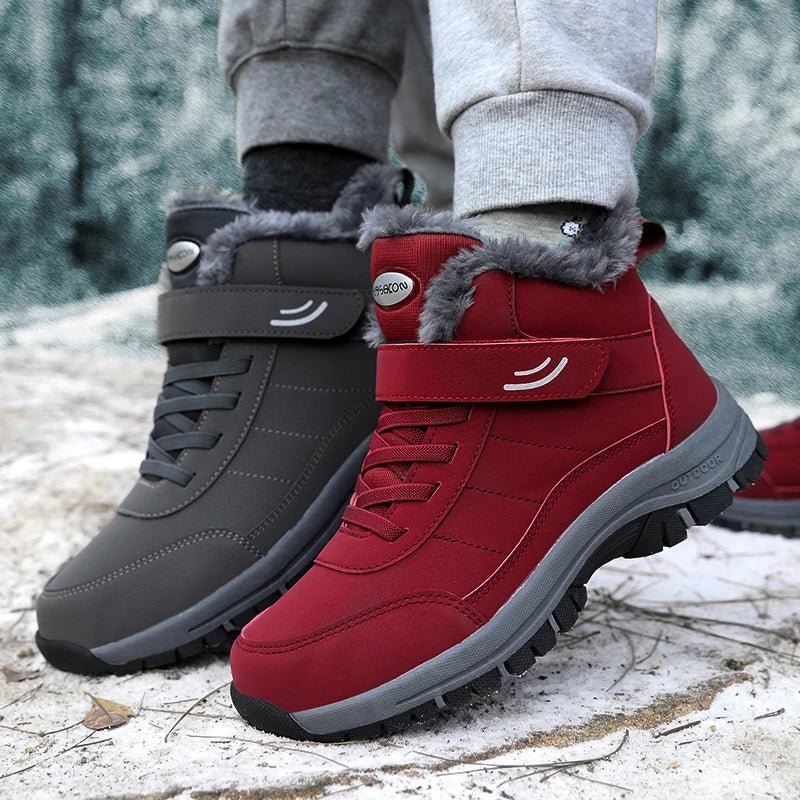 Men’s Warm Fur Platform Snow Boots | Men's Snow Boots by Anwer Fancy | Worldwide Shipping