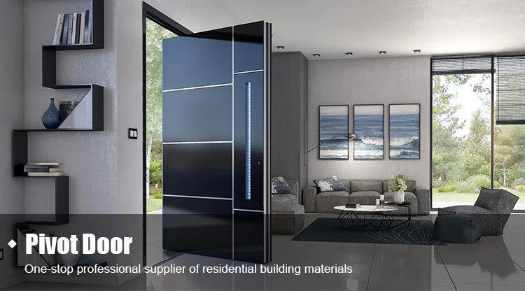 Modern Aluminum Pivot Door | by Anwer Fancy | Worldwide Shipping