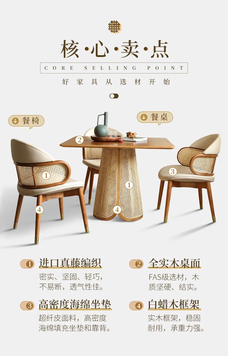 Nordic Luxury Dining Table | by Anwer Fancy | Worldwide Shipping