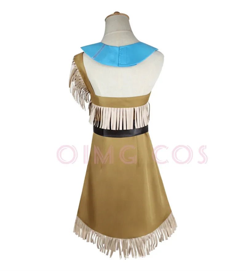 Pocahontas Princess Cosplay Costume | by Anwer Fancy | Worldwide Shipping
