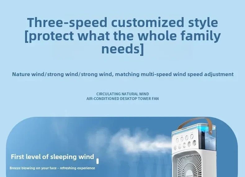 Portable 3 - in - 1 Air Conditioner Fan | by Anwer Fancy | Worldwide Shipping