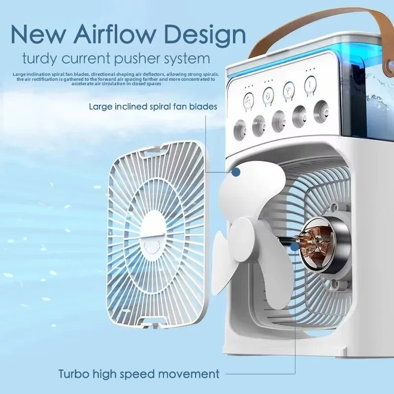 Portable 3 - in - 1 Air Conditioner Fan | by Anwer Fancy | Worldwide Shipping
