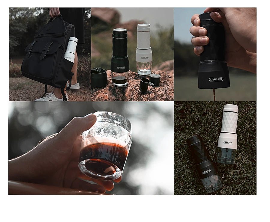 Portable 3 - in - 1 Coffee Machine | by Anwer Fancy | Worldwide Shipping