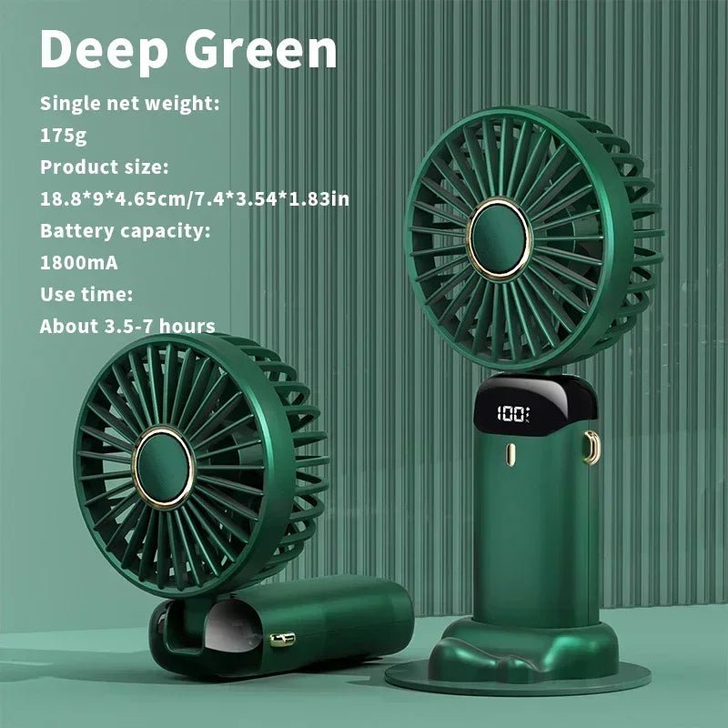 Portable Neck Fan Air Cooler | by Anwer Fancy | Worldwide Shipping