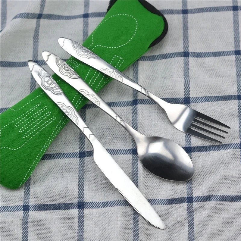 Portable Picnic Cutlery Set | by Anwer Fancy | Worldwide Shipping
