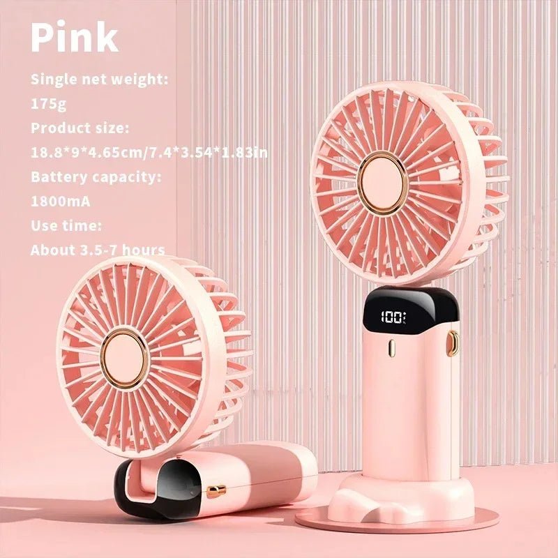 Rechargeable Neck Fan Air Conditioner | by Anwer Fancy | Worldwide Shipping