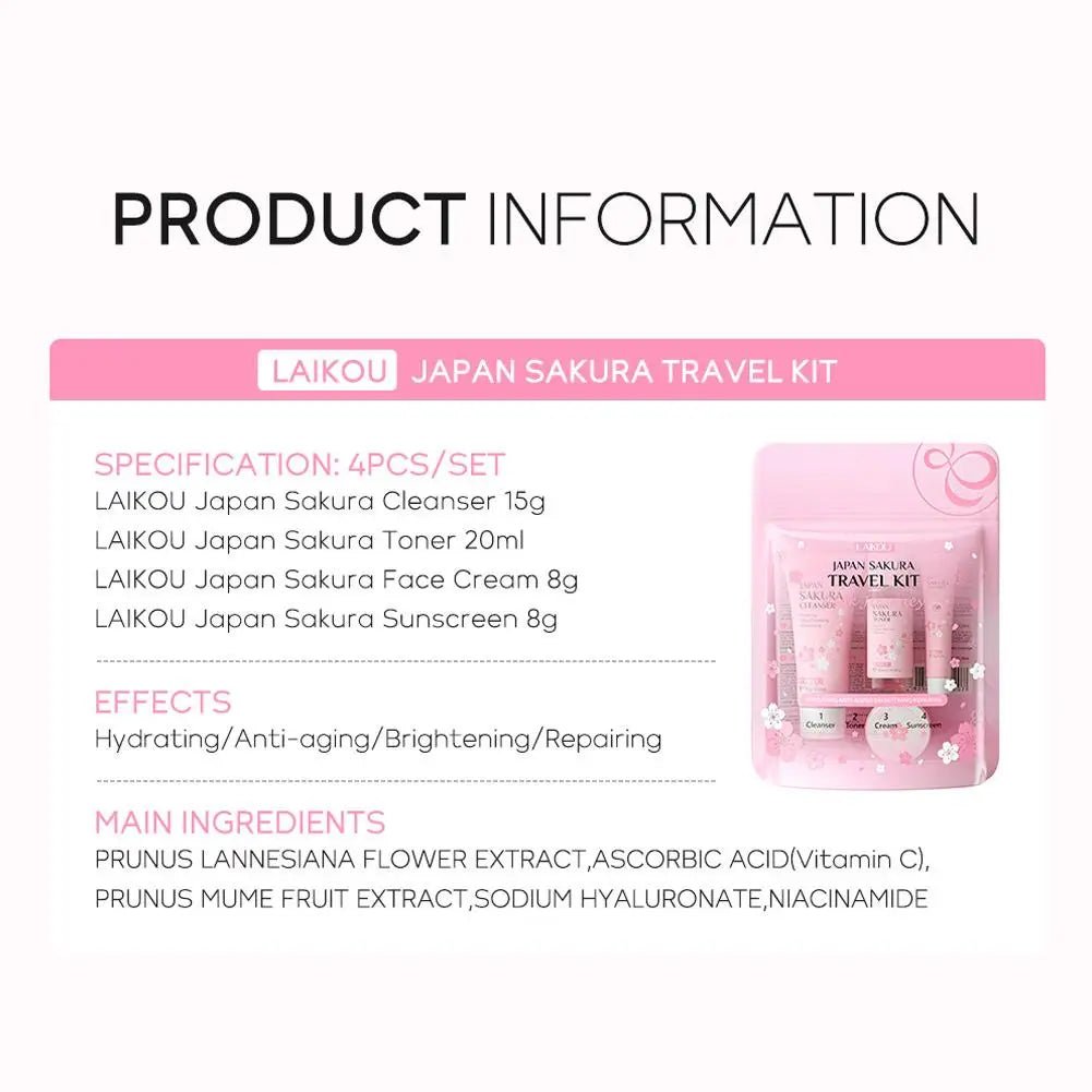 Sakura Skincare Gift Set | by Anwer Fancy | Worldwide Shipping