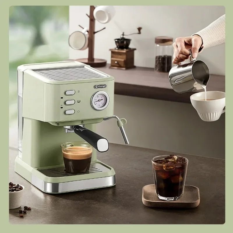 Semi - Automatic Espresso Machine | by Anwer Fancy | Worldwide Shipping