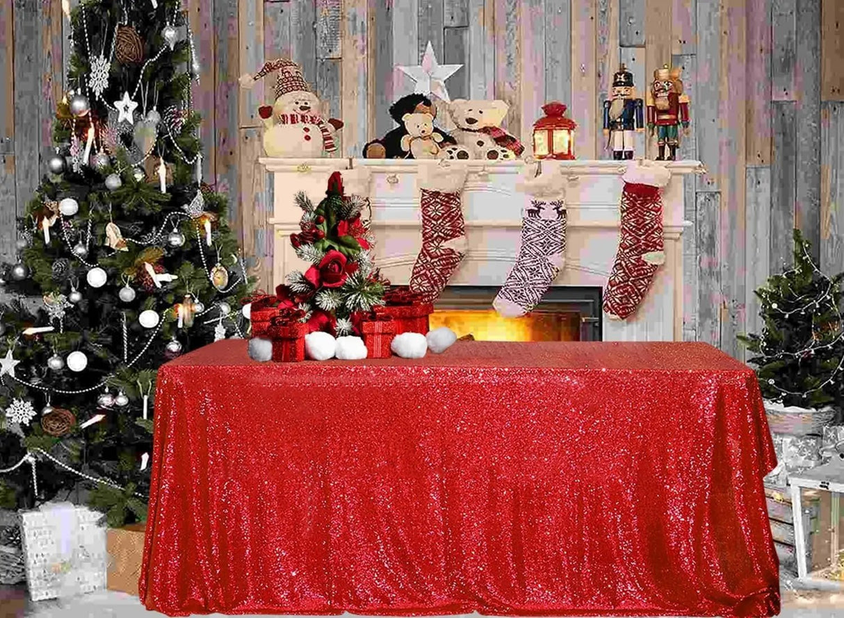 Sequin Rose Gold Tablecloth | by Anwer Fancy | Worldwide Shipping