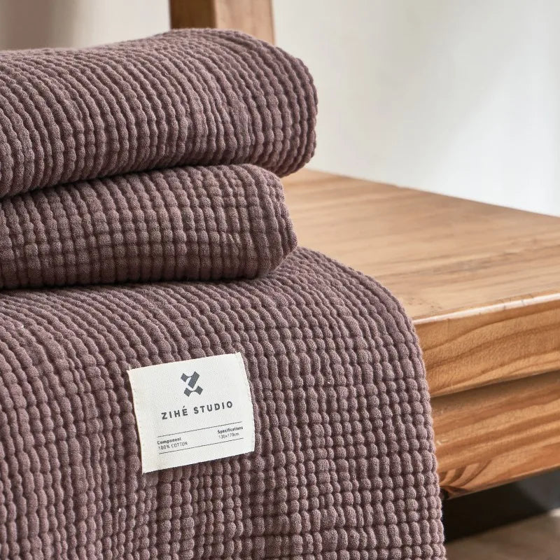 Soft Cotton Throw Blanket | by Anwer Fancy | Worldwide Shipping