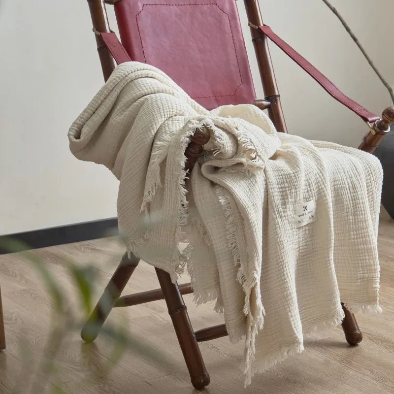 Soft Cotton Throw Blanket | by Anwer Fancy | Worldwide Shipping