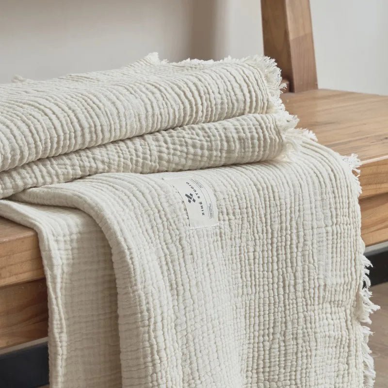 Soft Cotton Throw Blanket | by Anwer Fancy | Worldwide Shipping