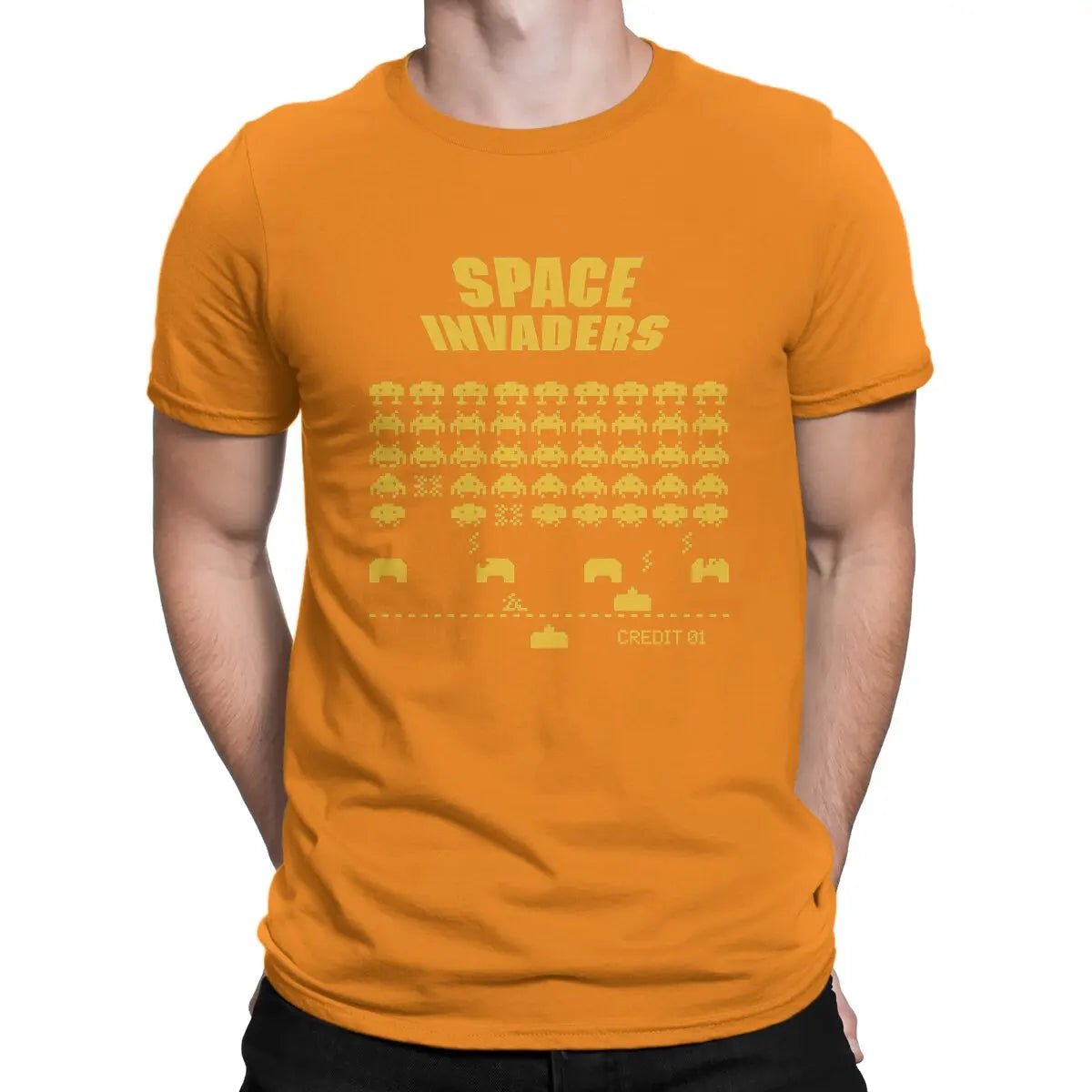 Space Invaders Graphic T-Shirt | by Anwer Fancy | Worldwide Shipping
