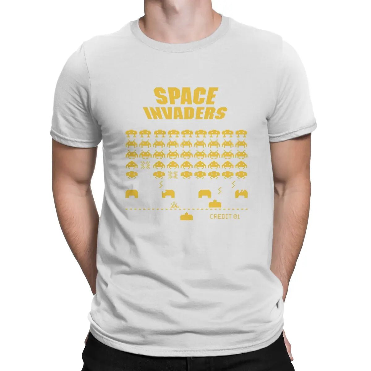 Space Invaders Graphic T-Shirt | by Anwer Fancy | Worldwide Shipping