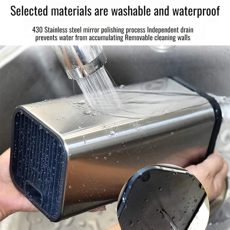 Stainless Steel Knife & Chopsticks Shelf | by Anwer Fancy | Worldwide Shipping