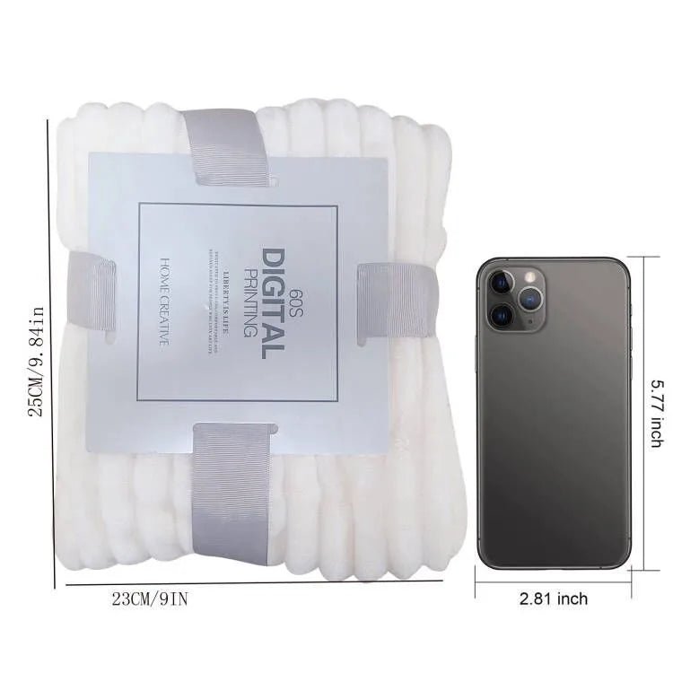 Striped Flannel Blanket | by Anwer Fancy | Worldwide Shipping