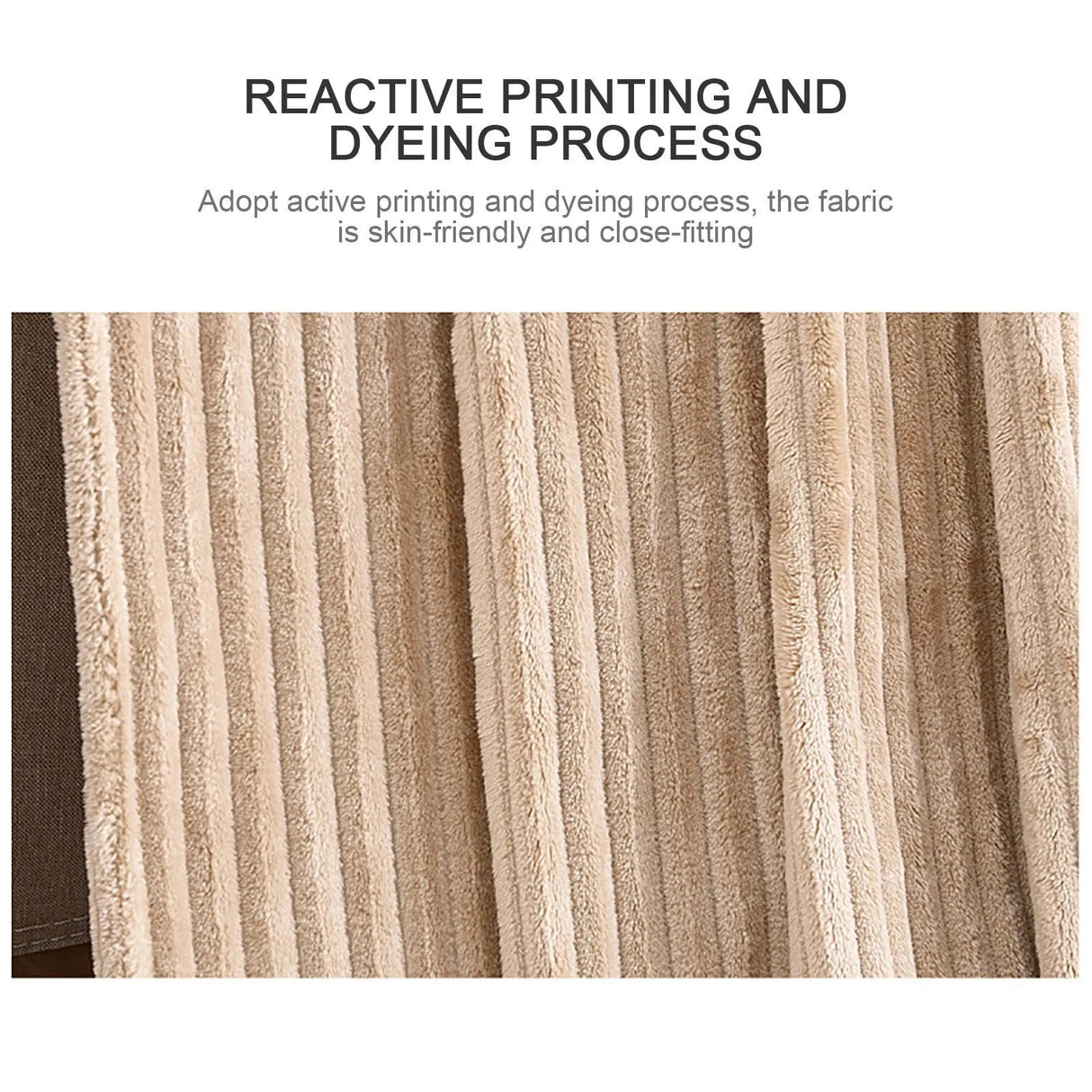 Striped Flannel Blanket | by Anwer Fancy | Worldwide Shipping