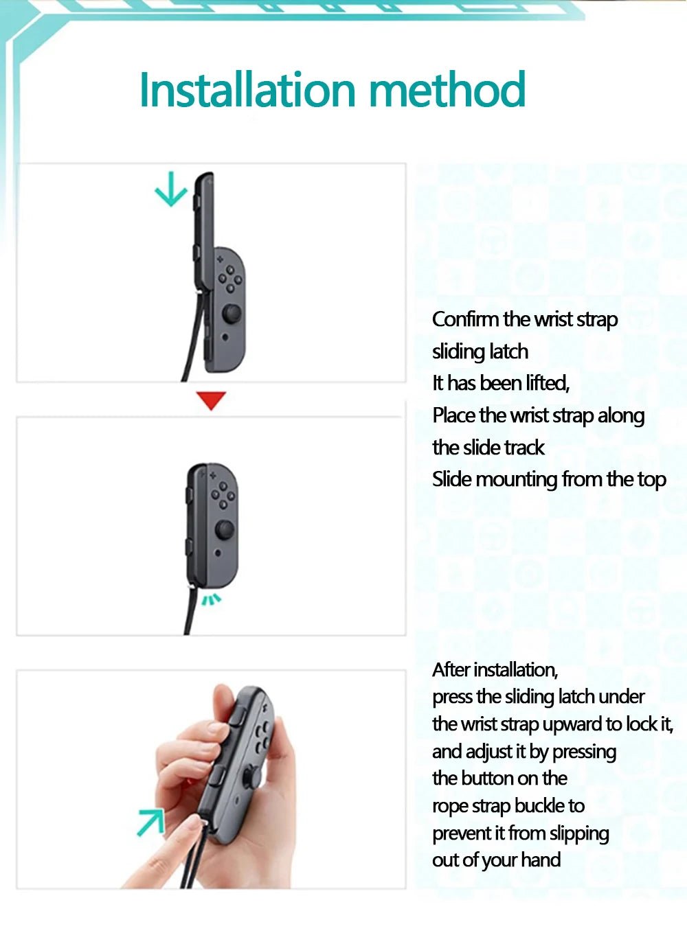 Switch & OLED Gamepad Strap | by Anwer Fancy | Worldwide Shipping
