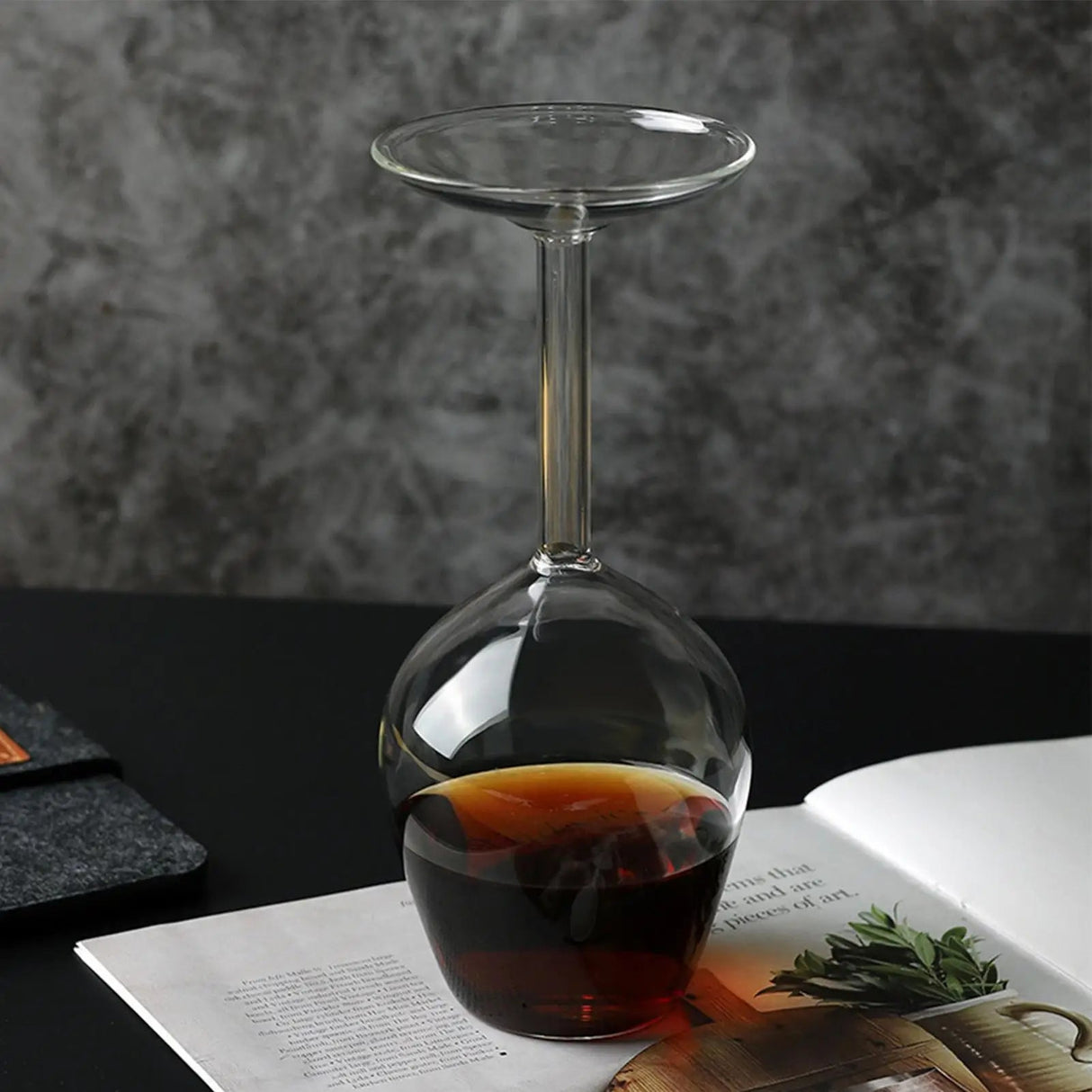 Upside Down Wine Glass | by Anwer Fancy | Worldwide Shipping