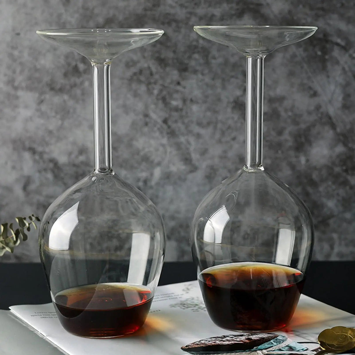 Upside Down Wine Glass | by Anwer Fancy | Worldwide Shipping