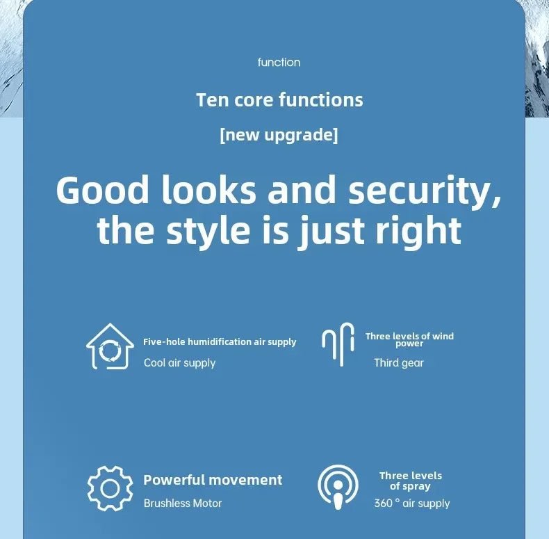 USB LED Portable Air Conditioner Fan | by Anwer Fancy | Worldwide Shipping