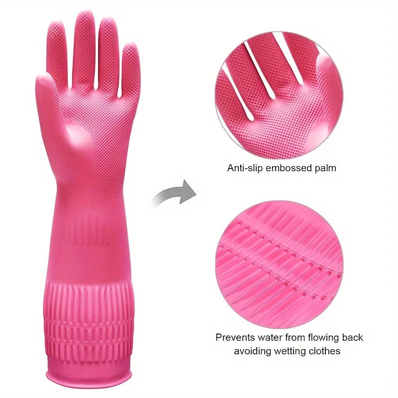 Waterproof Household Cleaning Gloves | by Anwer Fancy | Worldwide Shipping