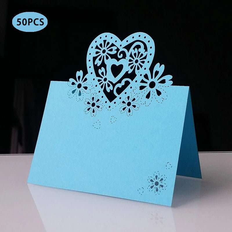 Wedding Place Cards 50pcs | by Anwer Fancy | Worldwide Shipping