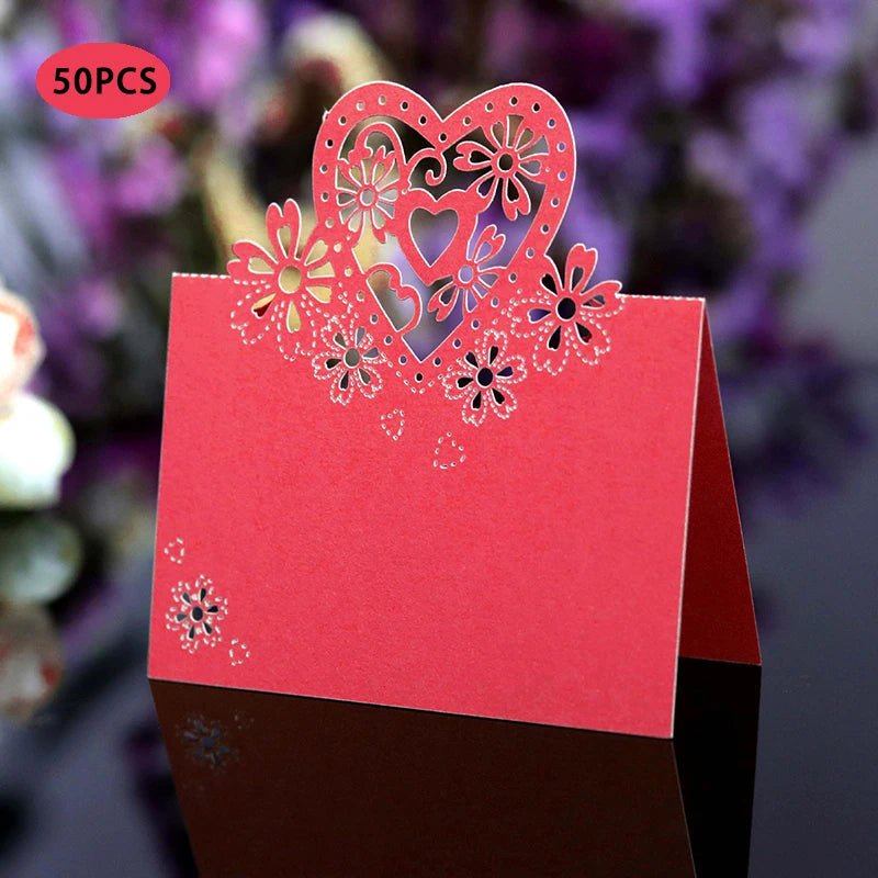 Wedding Place Cards 50pcs | by Anwer Fancy | Worldwide Shipping