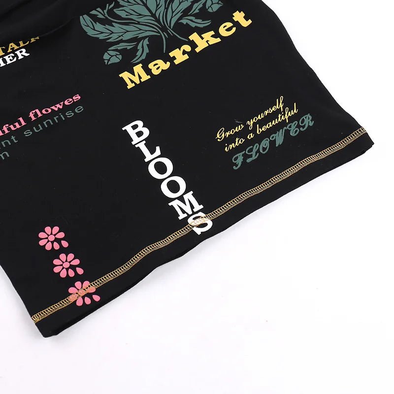 Women’s Graphic Hollow Out Crop Top | by Anwer Fancy | Worldwide Shipping