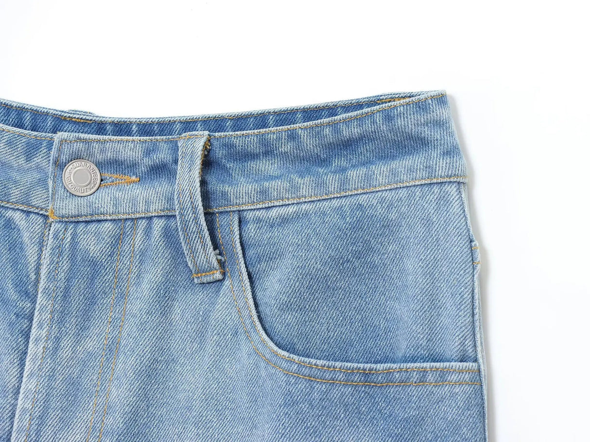 Women’s Retro Denim Suit Set | by Anwer Fancy | Worldwide Shipping