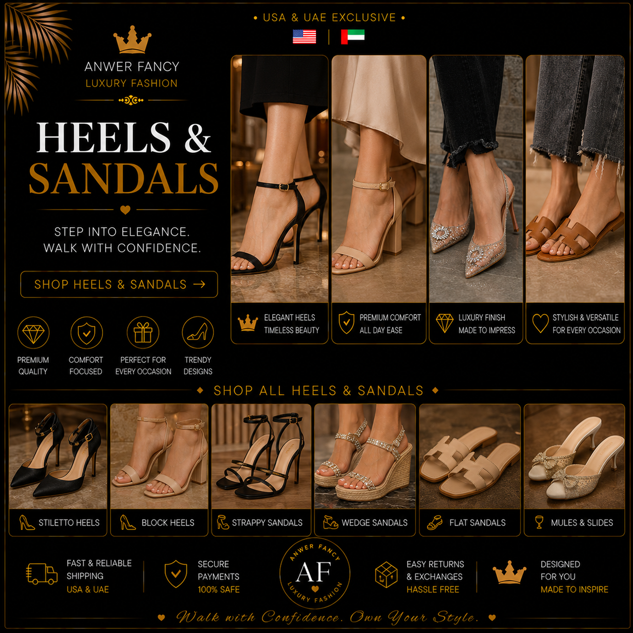 Heels & Sandals