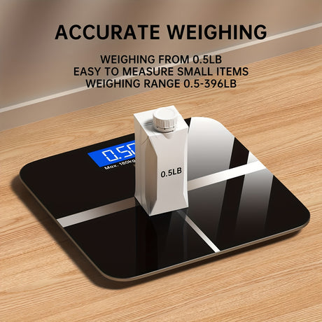 Electronic scale with digital display, measuring from 0.5 to 396 lb, perfect for accurate weighing of small items.