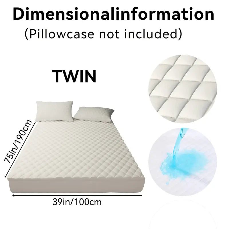 Luxury Waterproof Quilted Mattress Protector