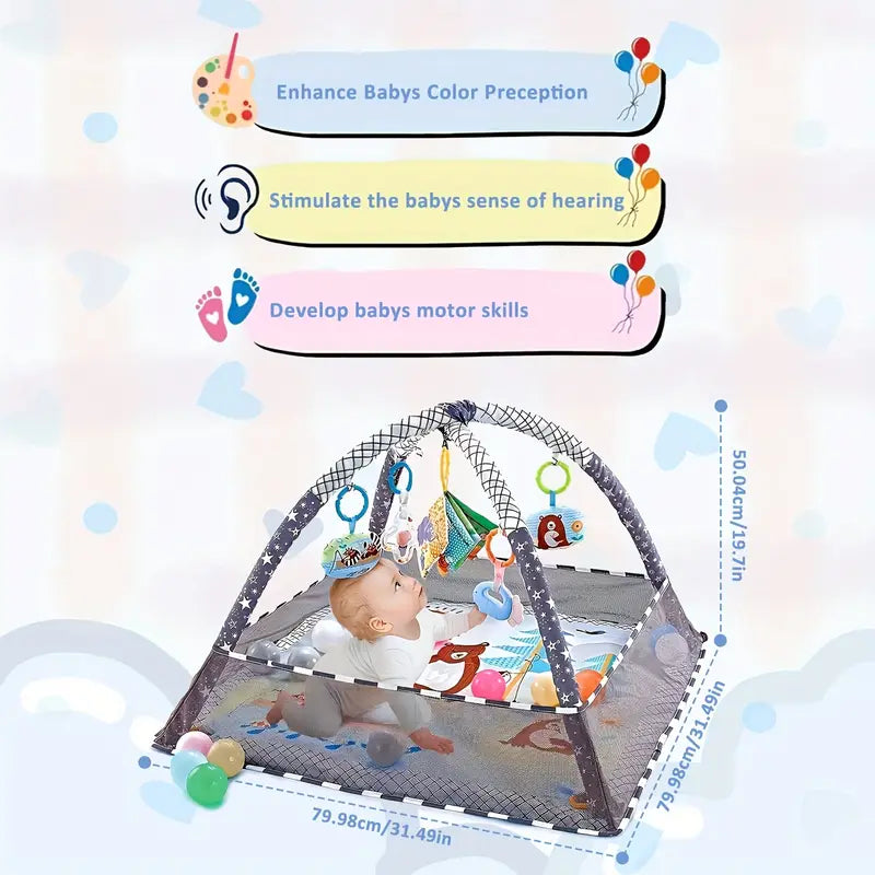 18pcs Deluxe Baby Activity Gym Set