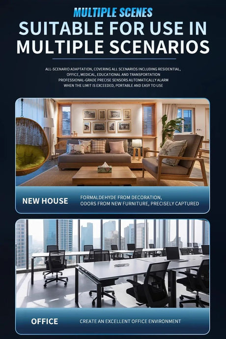 10 - in - 1 Air Quality Detector | by Anwer Fancy | Worldwide Shipping